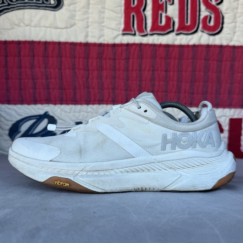 Size 10 - Hoka One One HOKA Transport White Gum Womens